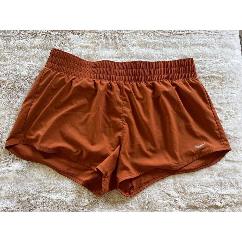 Nike Orange Athletic Shorts